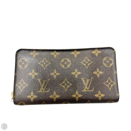 Wallet Luxury Designer By Louis Vuitton, Size: Medium