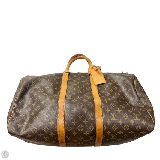 Duffle And Weekender Luxury Designer By Louis Vuitton, Size: Medium