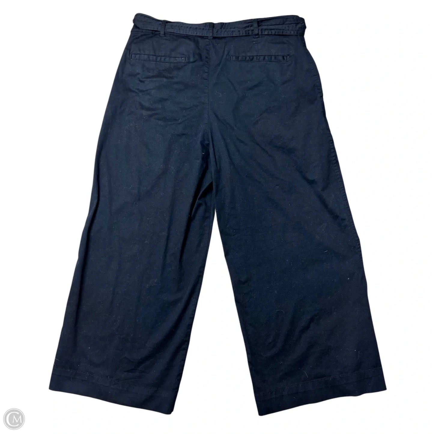 Pants Wide Leg By Lauren By Ralph Lauren In Navy, Size: 8