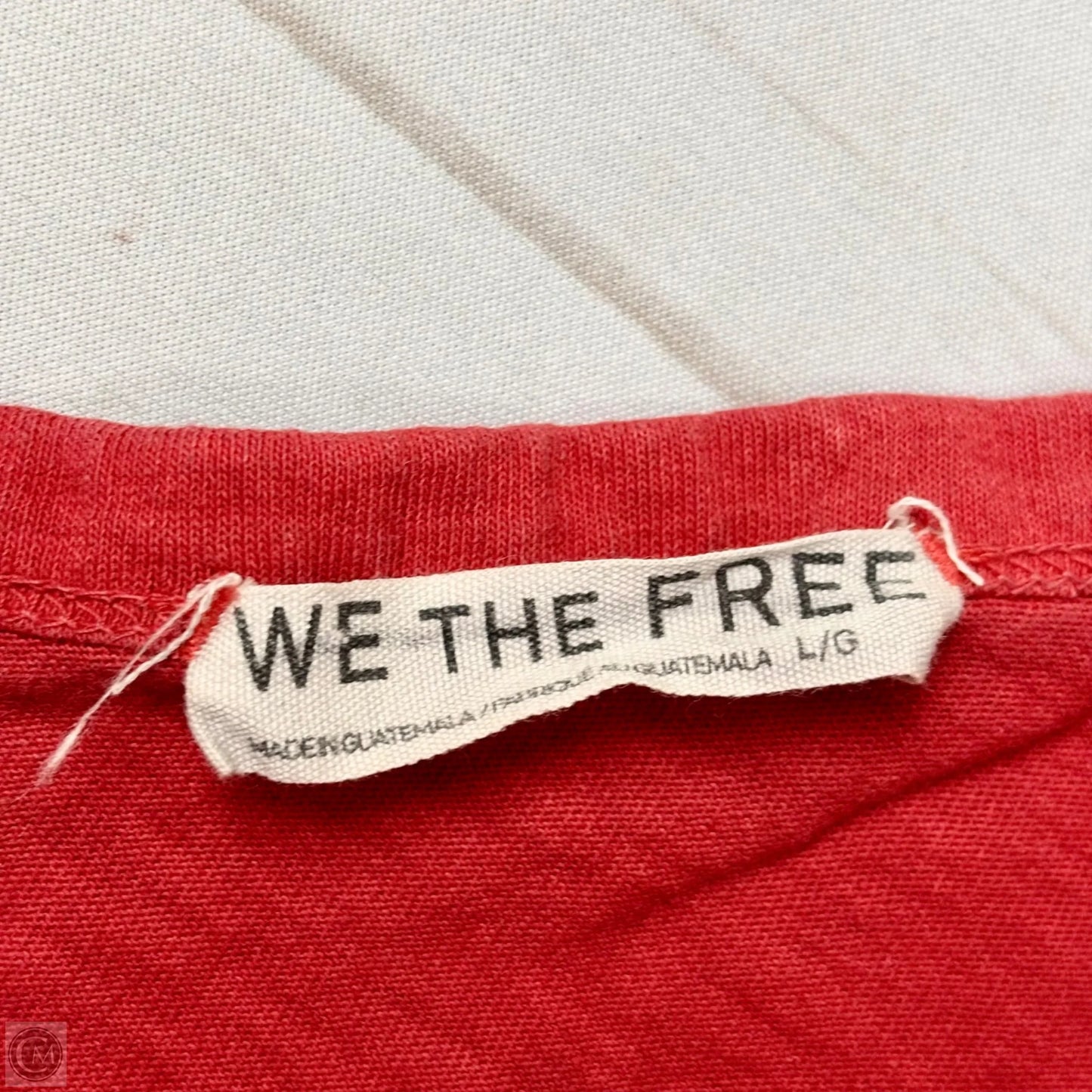 Top Sleeveless By We The Free In Red, Size: L