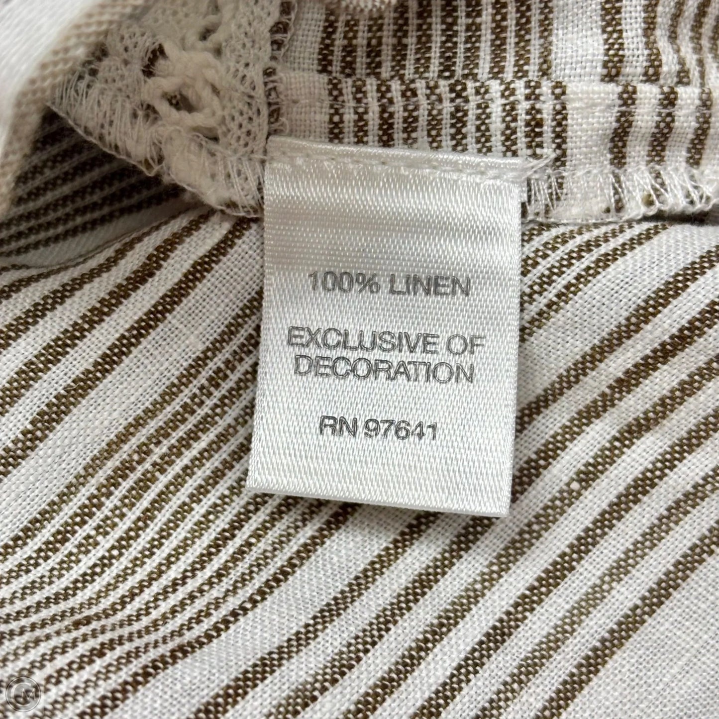 Top Sleeveless By J. Jill In Striped Pattern, Size: L