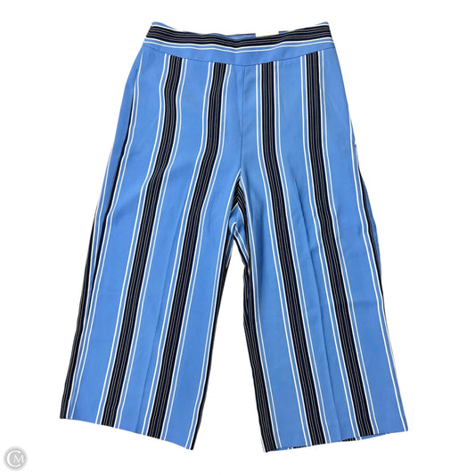 Pants Cropped By Express In Striped Pattern, Size: 14
