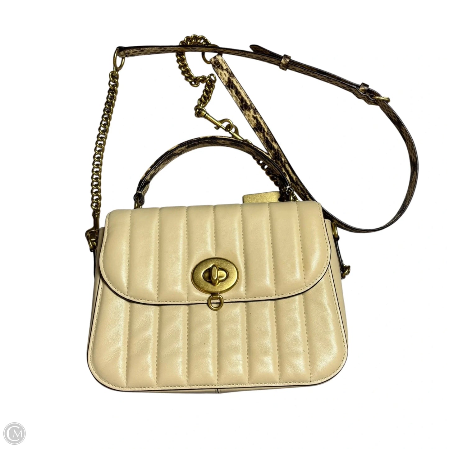 Handbag Designer By Coach, Size: Medium