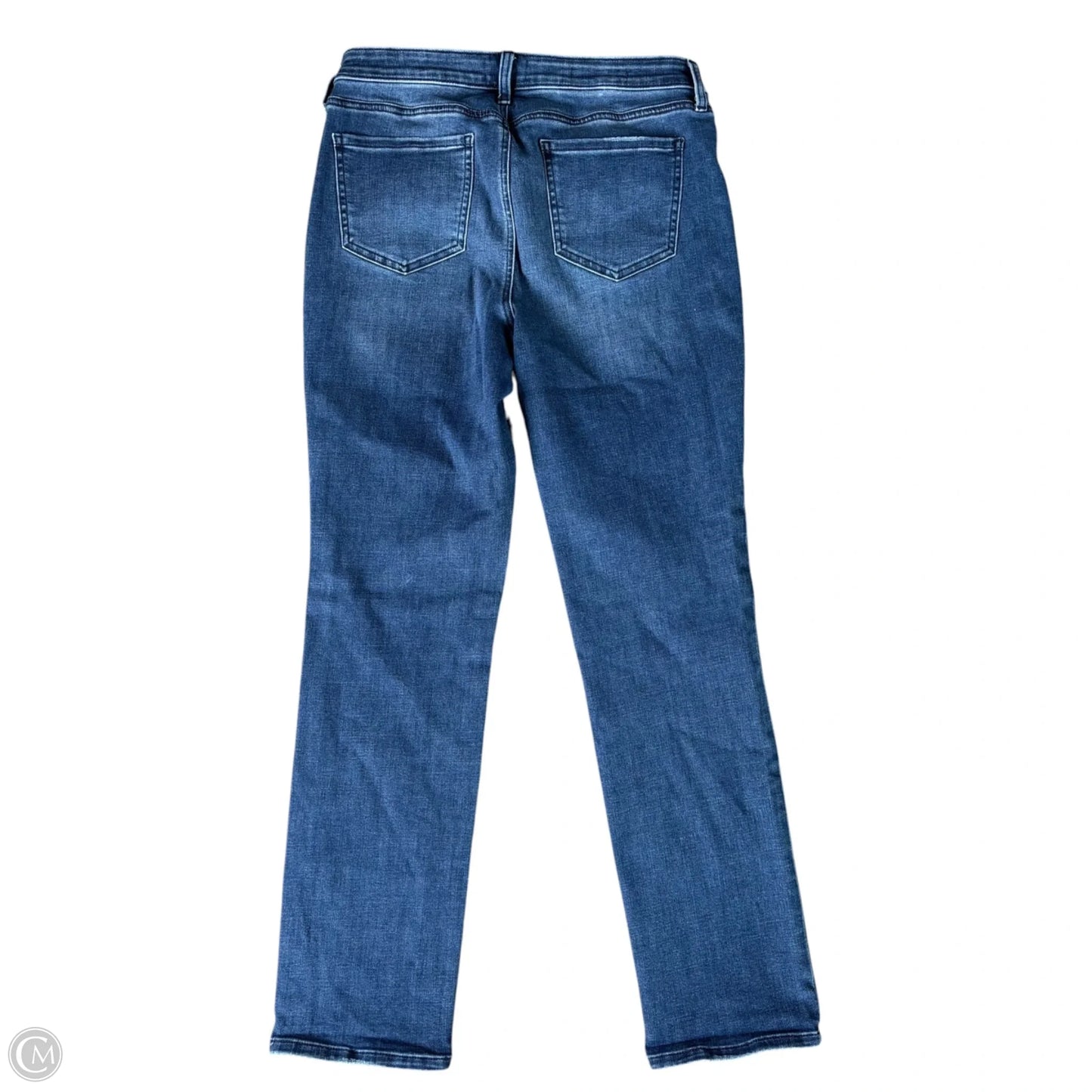 Jeans Straight By Not Your Daughters Jeans In Blue Denim, Size: 8