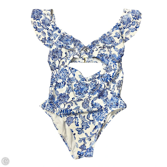 Swimsuit By Freshwater In Floral Print, Size: M