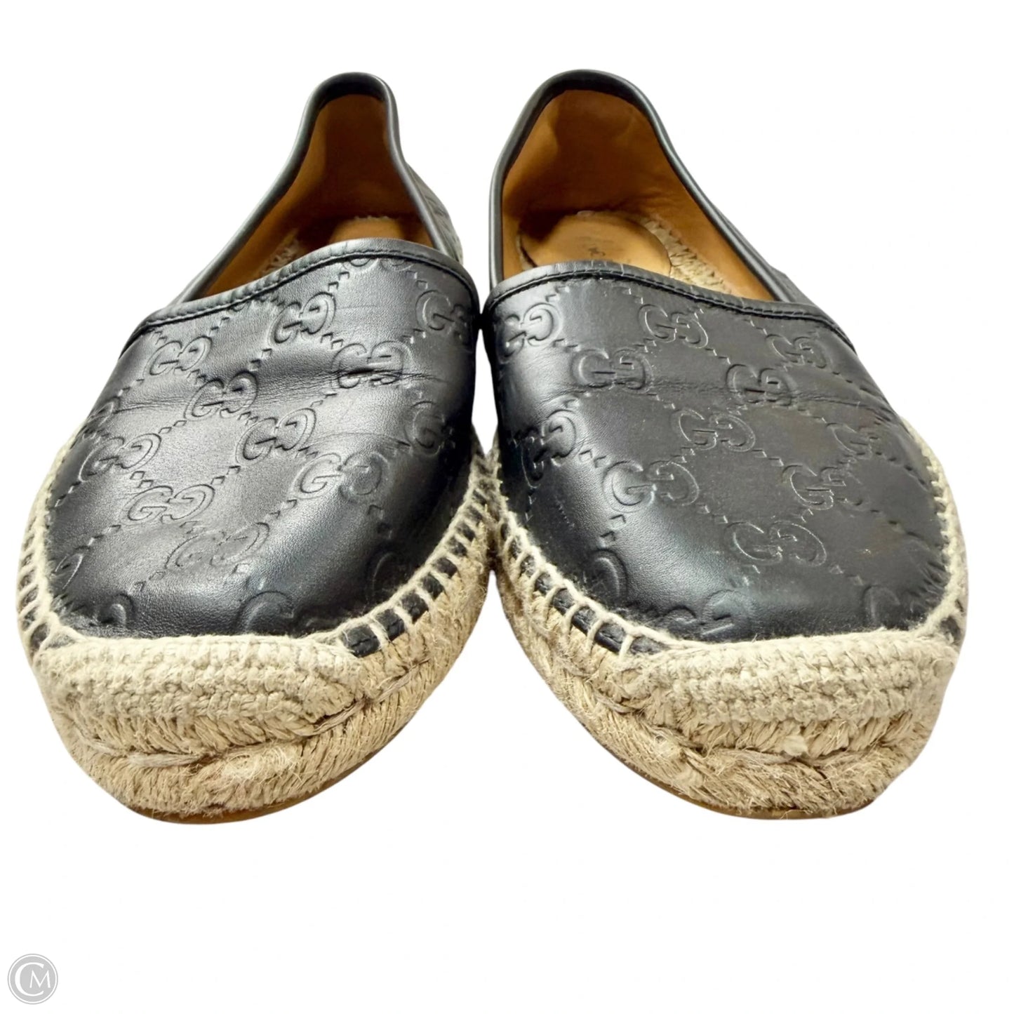 Shoes Luxury Designer By Gucci In Black, Size: 6