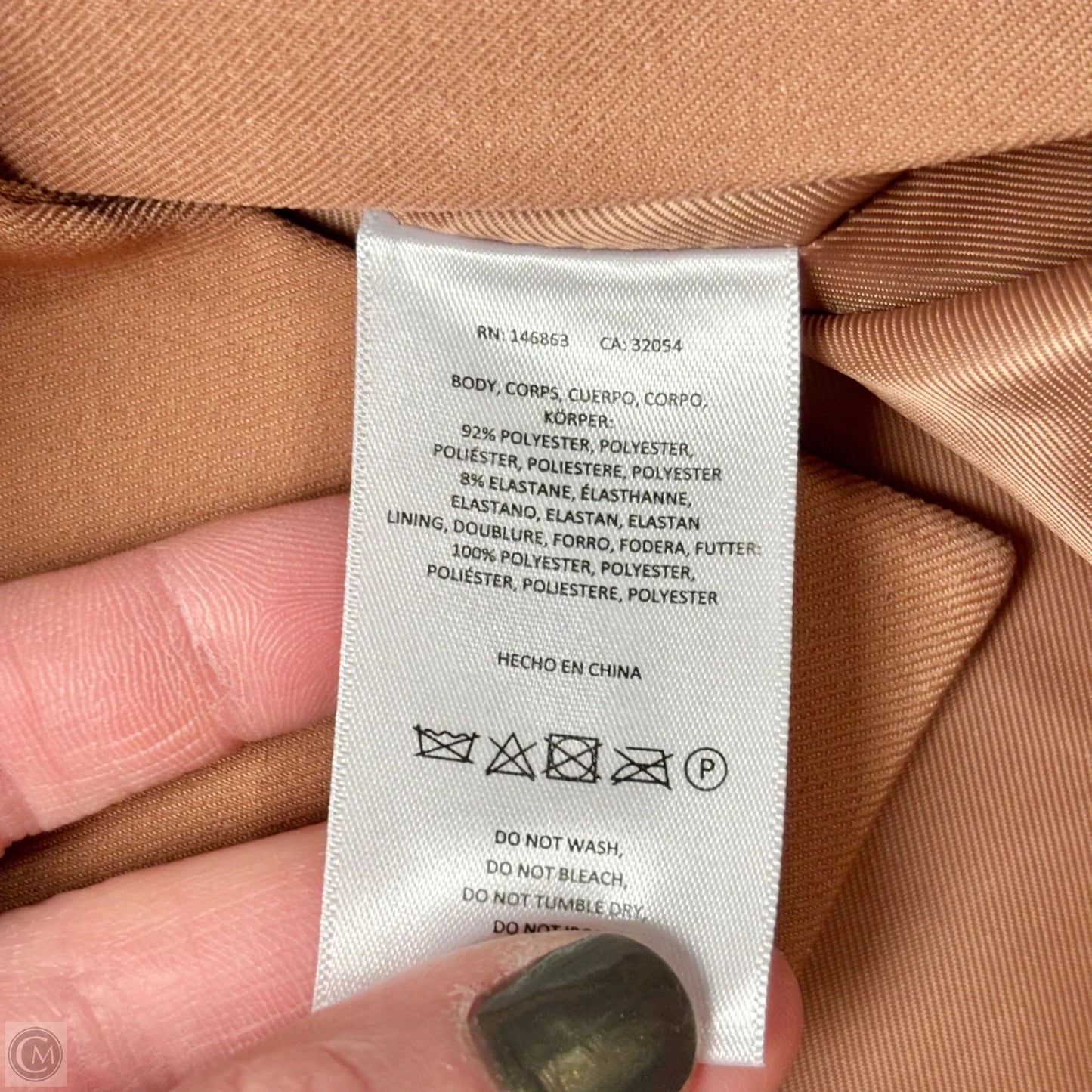 Dress Casual Short By Mare Mare In Brown, Size: Xxs