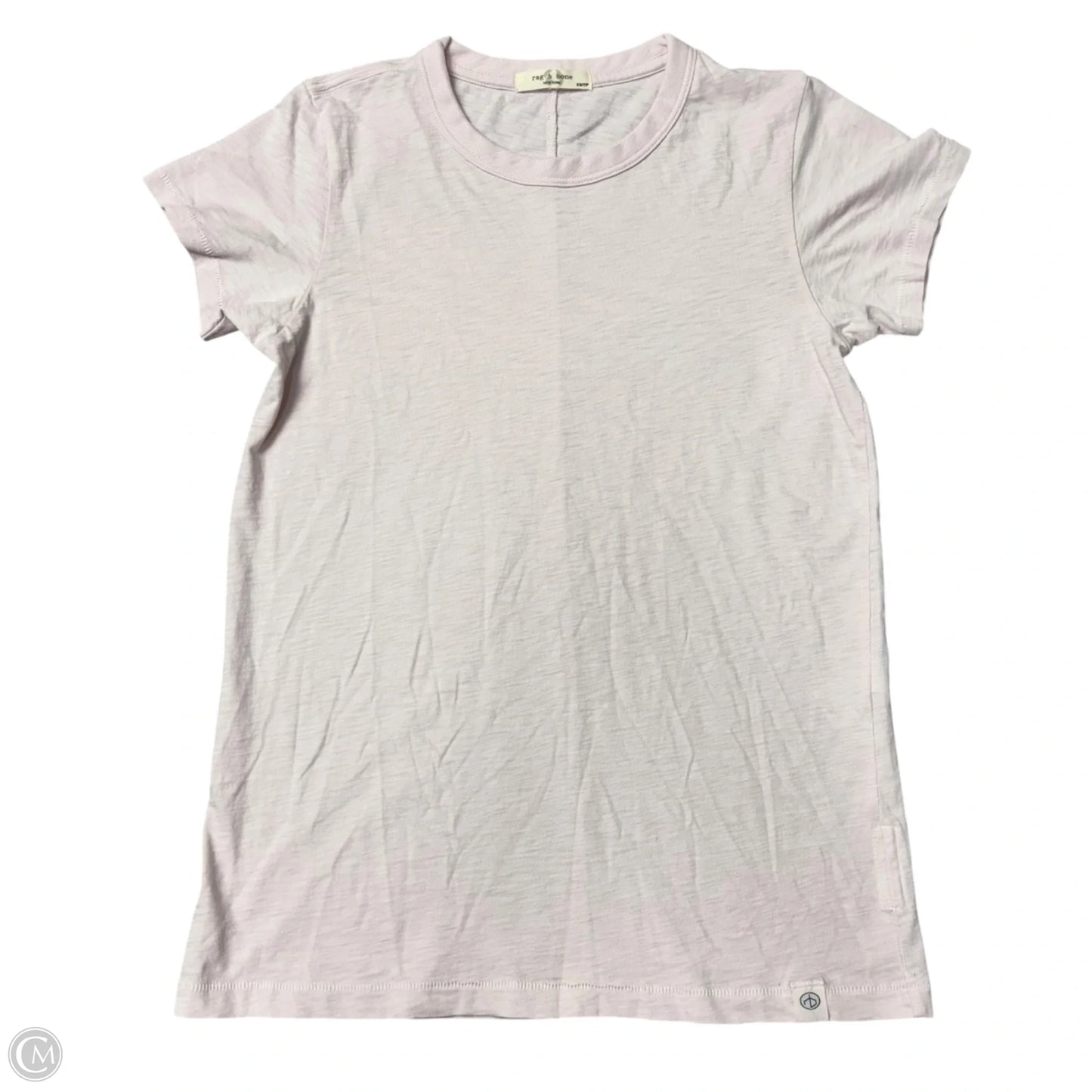 Top Short Sleeve Basic By Rag And Bone In Pink, Size: Xs