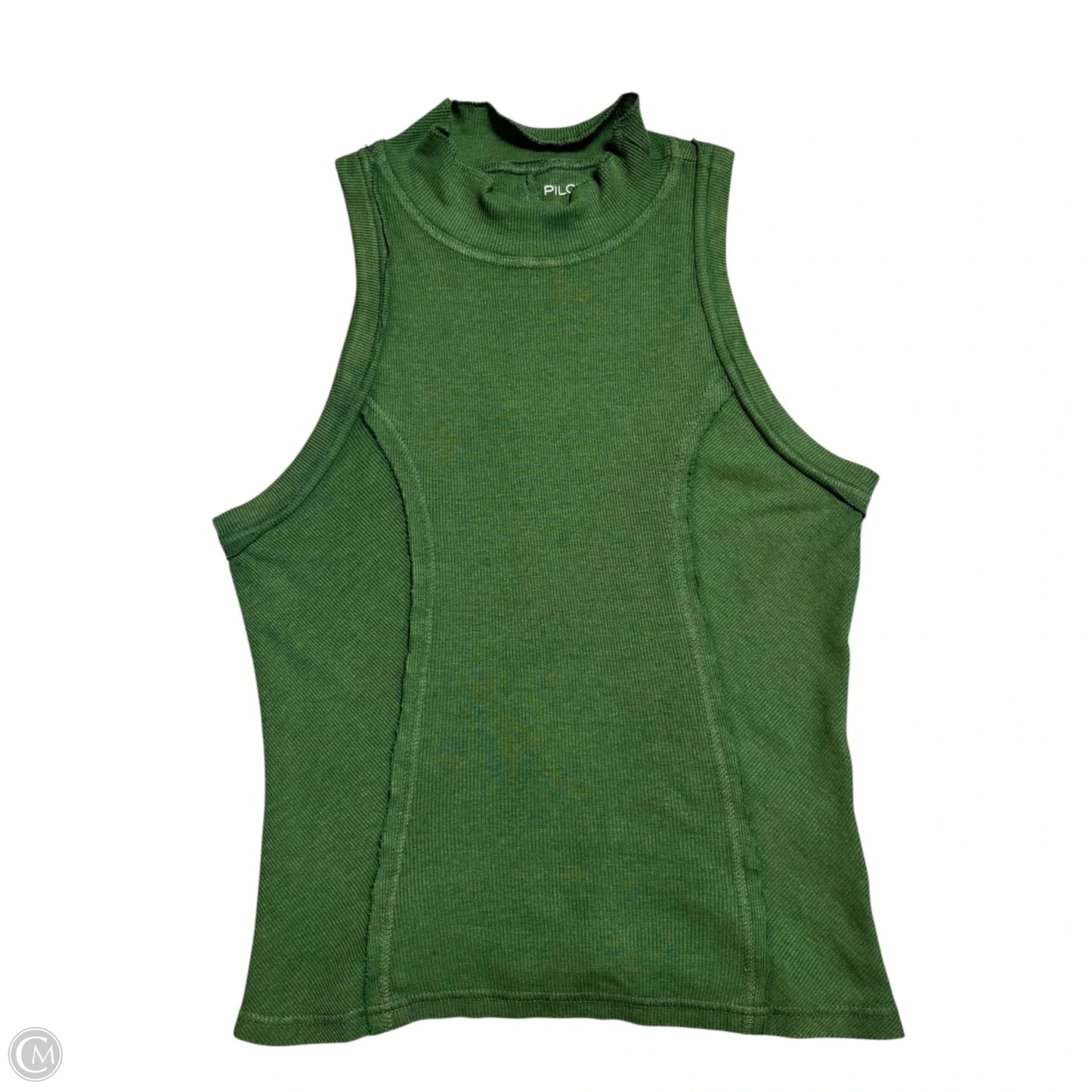 Top Sleeveless By Pilcro In Green, Size: Xs