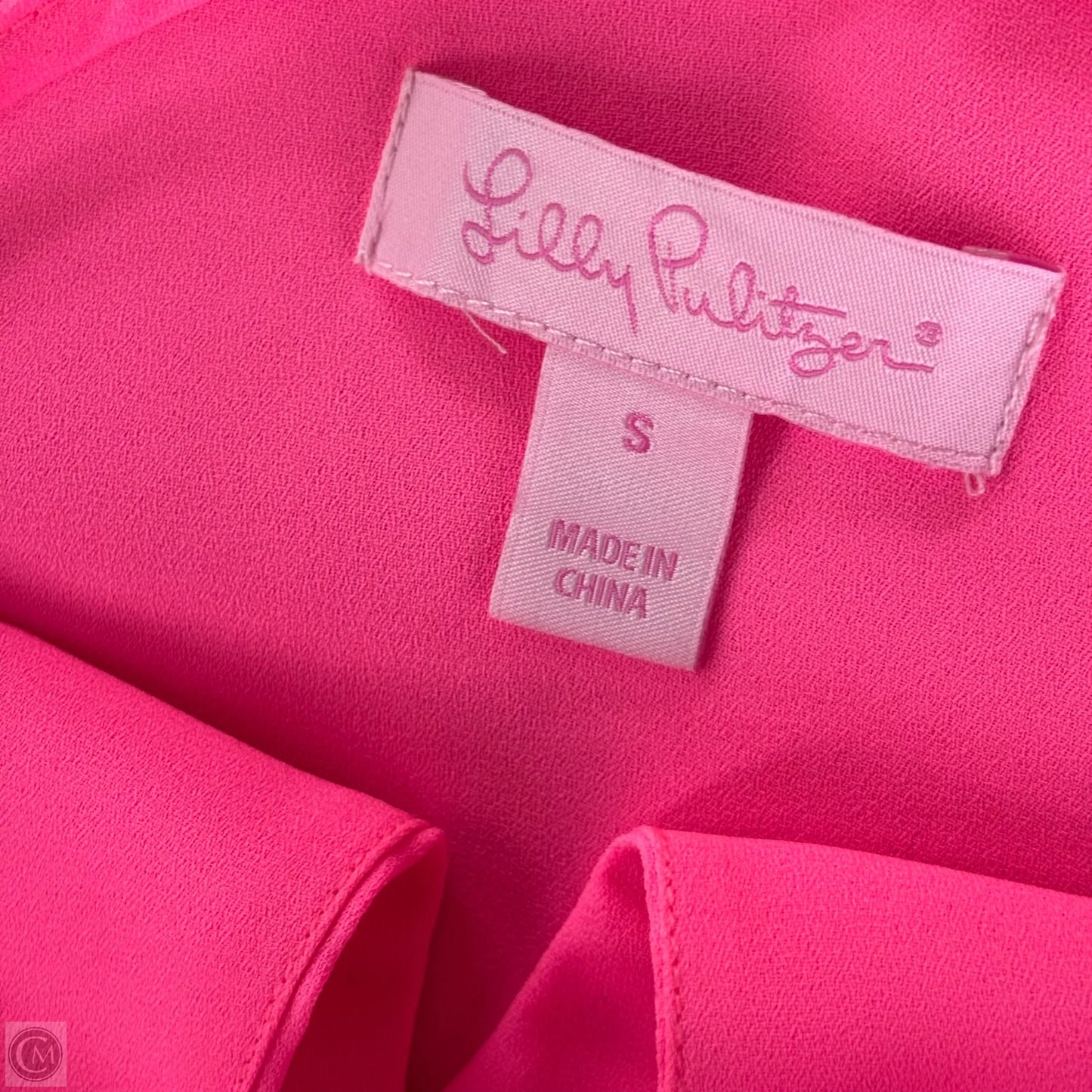 Top Sleeveless Designer By Lilly Pulitzer In Pink, Size: S