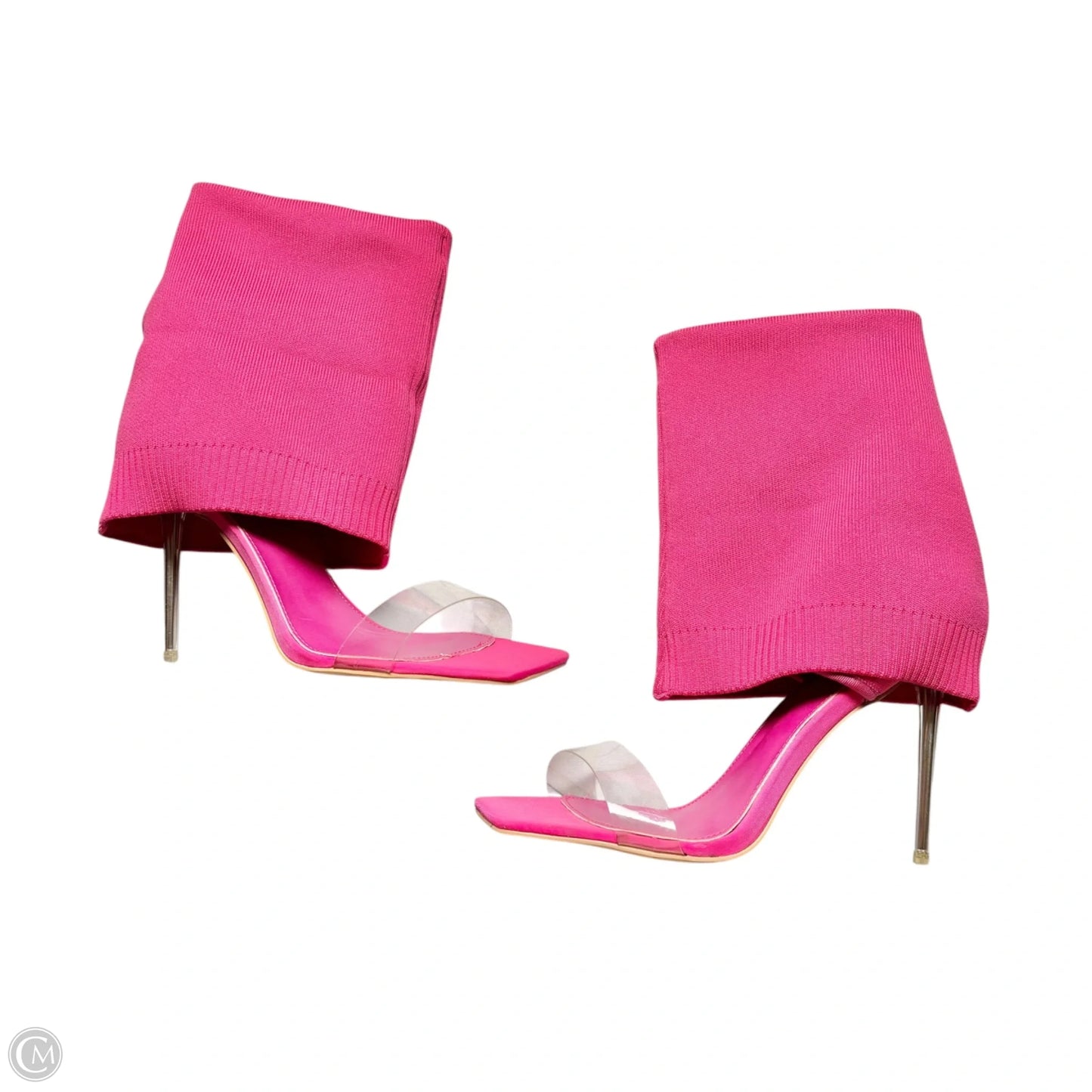 Sandals Heels Stiletto By Azalea Wang In Pink, Size: 11