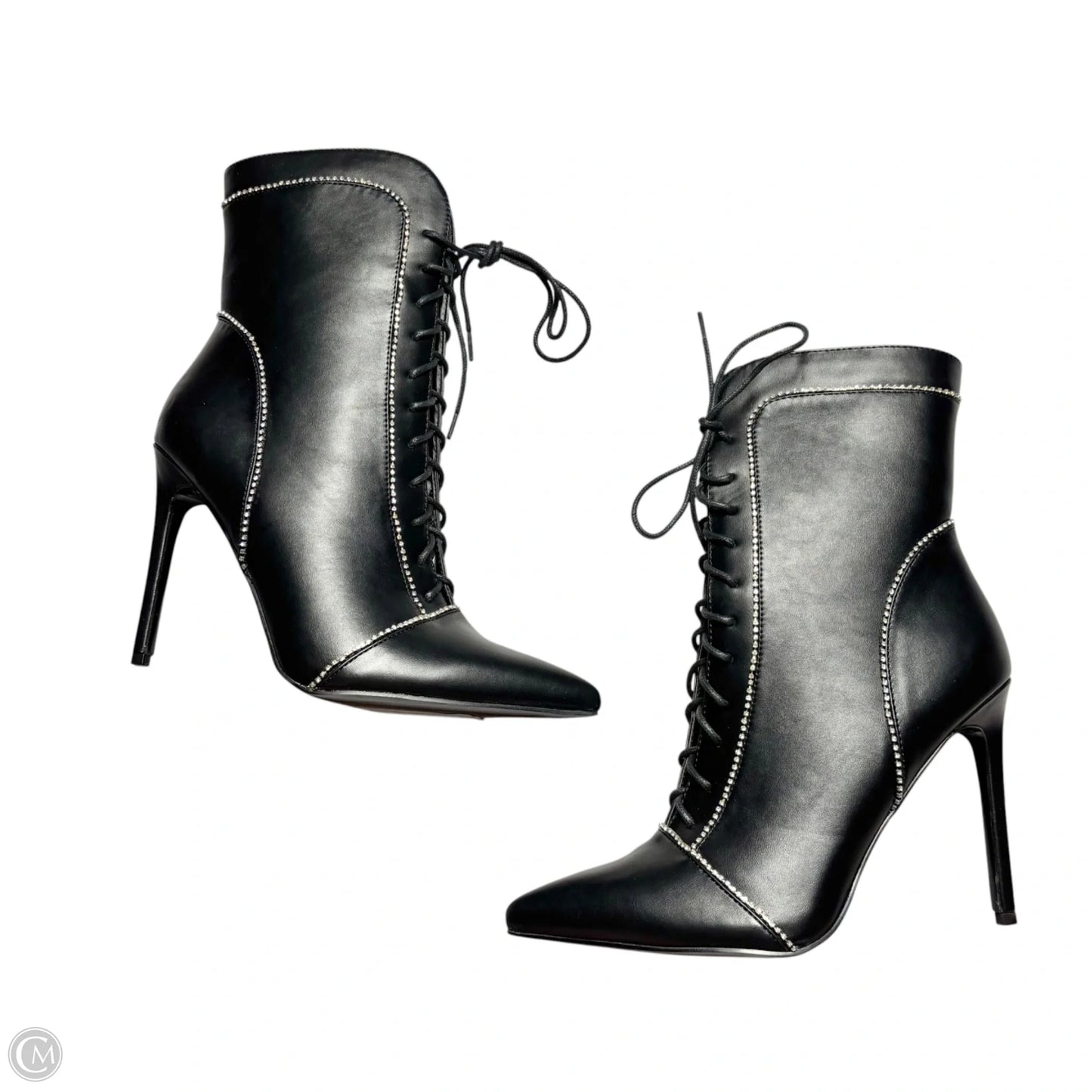 Boots Ankle Heels By Azalea Wang In Black, Size: 11