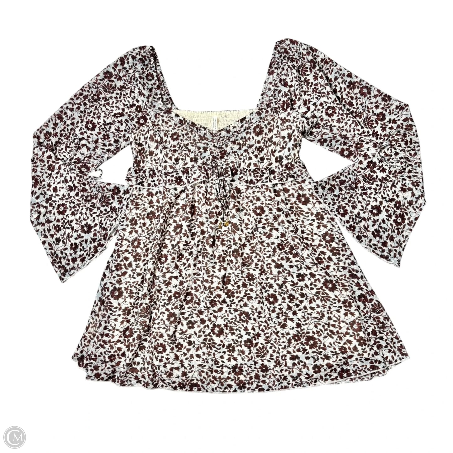 Dress Casual Short By American Eagle In Floral Print, Size: M