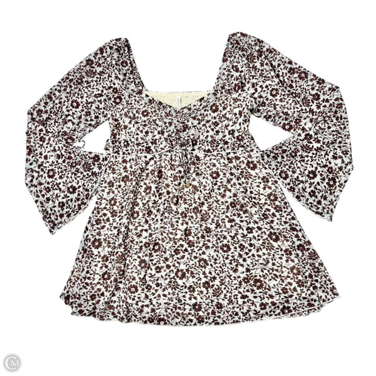 Dress Casual Short By American Eagle In Floral Print, Size: M