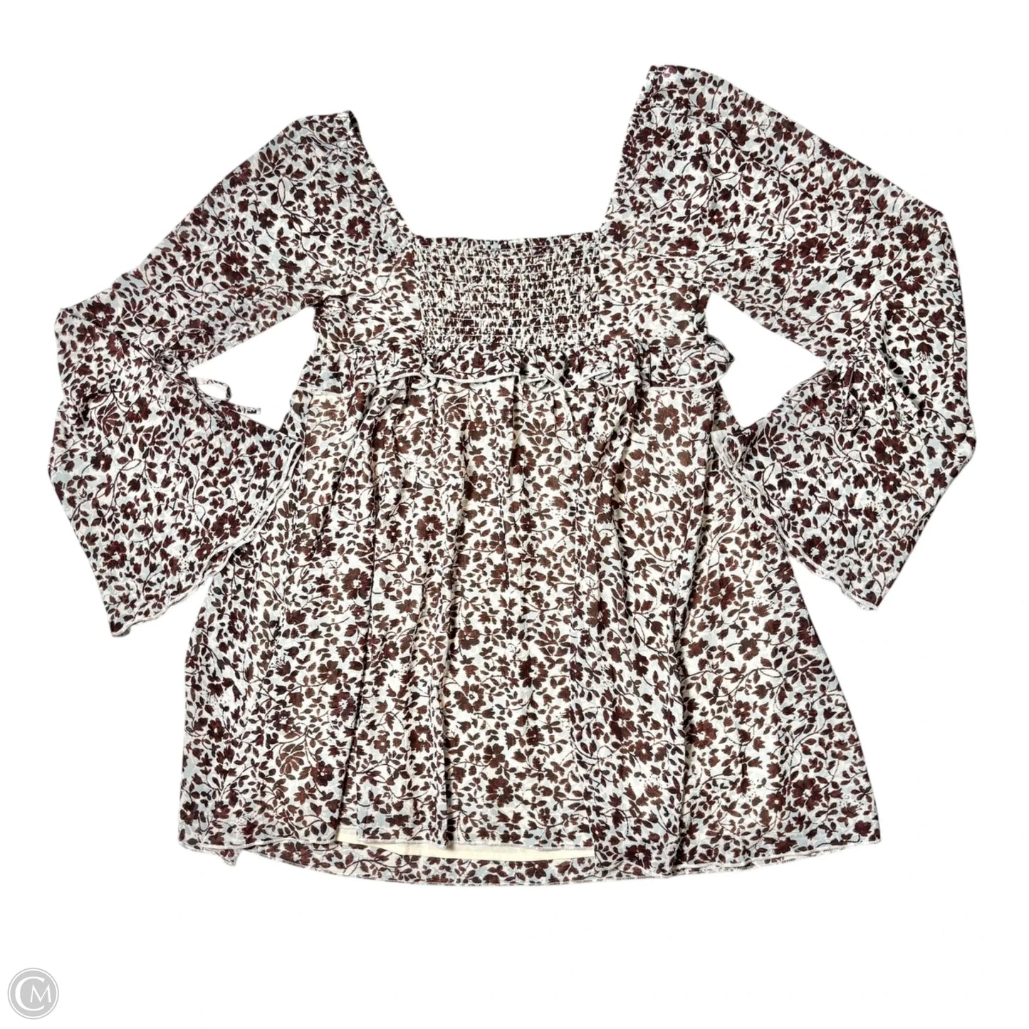 Dress Casual Short By American Eagle In Floral Print, Size: M
