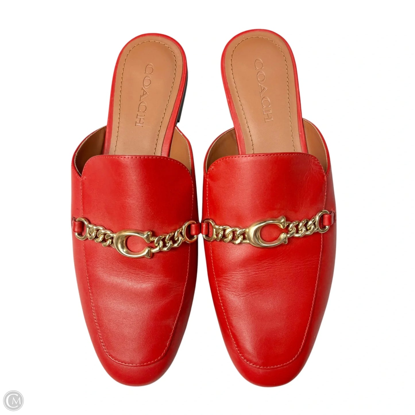 Shoes Designer By Coach In Red, Size: 7.5