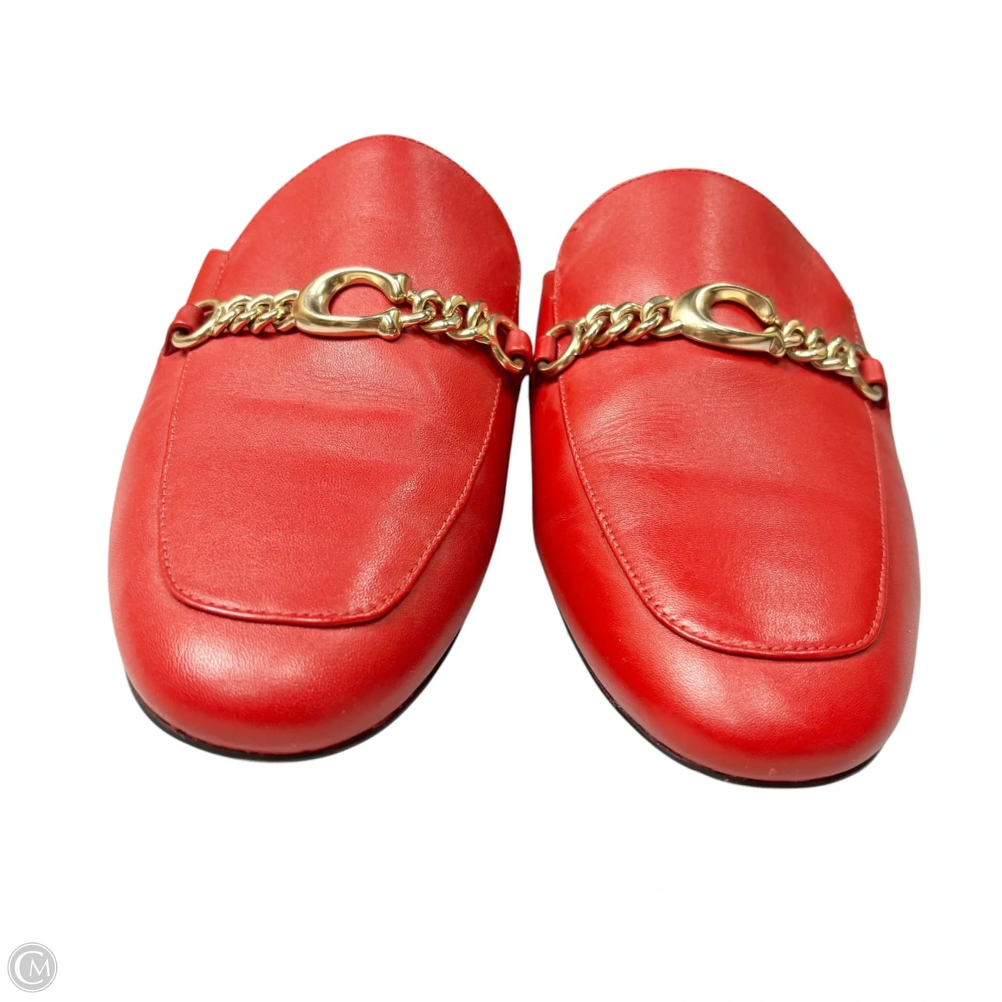 Shoes Designer By Coach In Red, Size: 7.5
