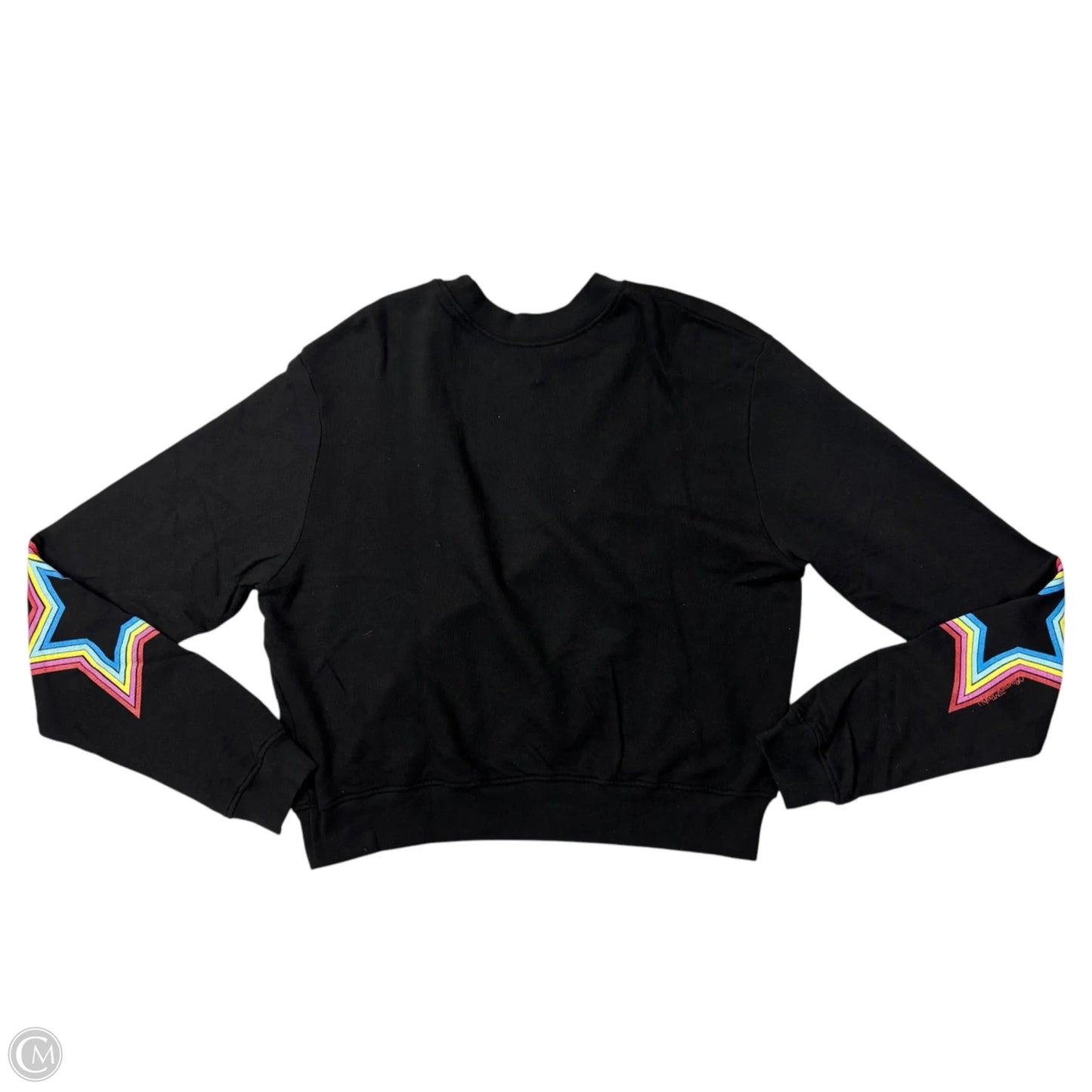 Sweatshirt Crewneck By Lauren Moshi In Black, Size: M