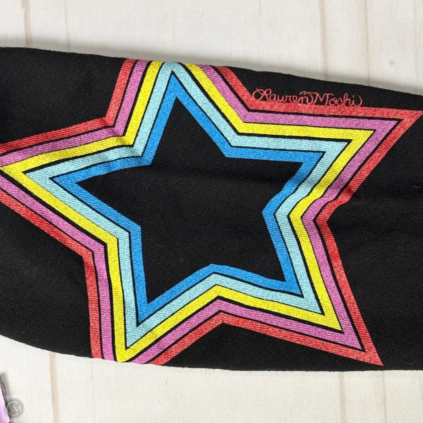Sweatshirt Crewneck By Lauren Moshi In Black, Size: M