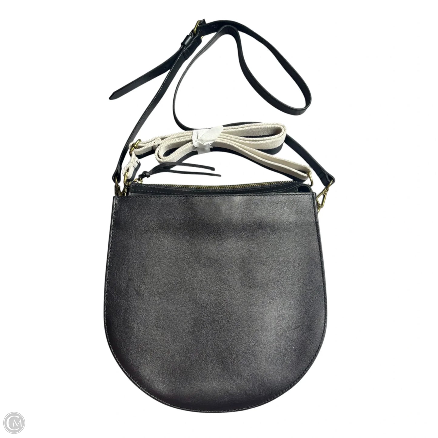 Crossbody Leather By Madewell, Size: Medium