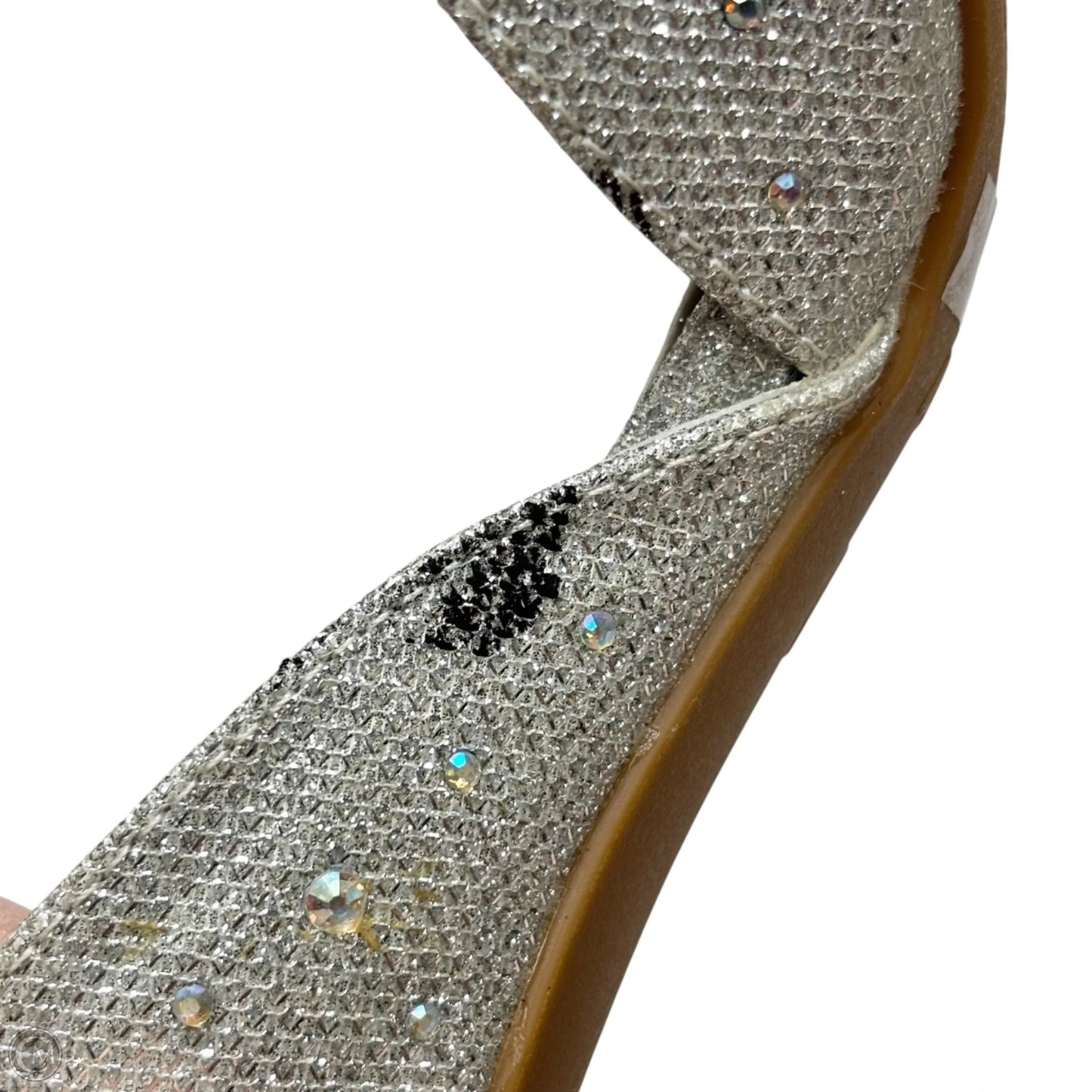 Shoes Heels Stiletto By Dream Pairs In Silver, Size: 9.5