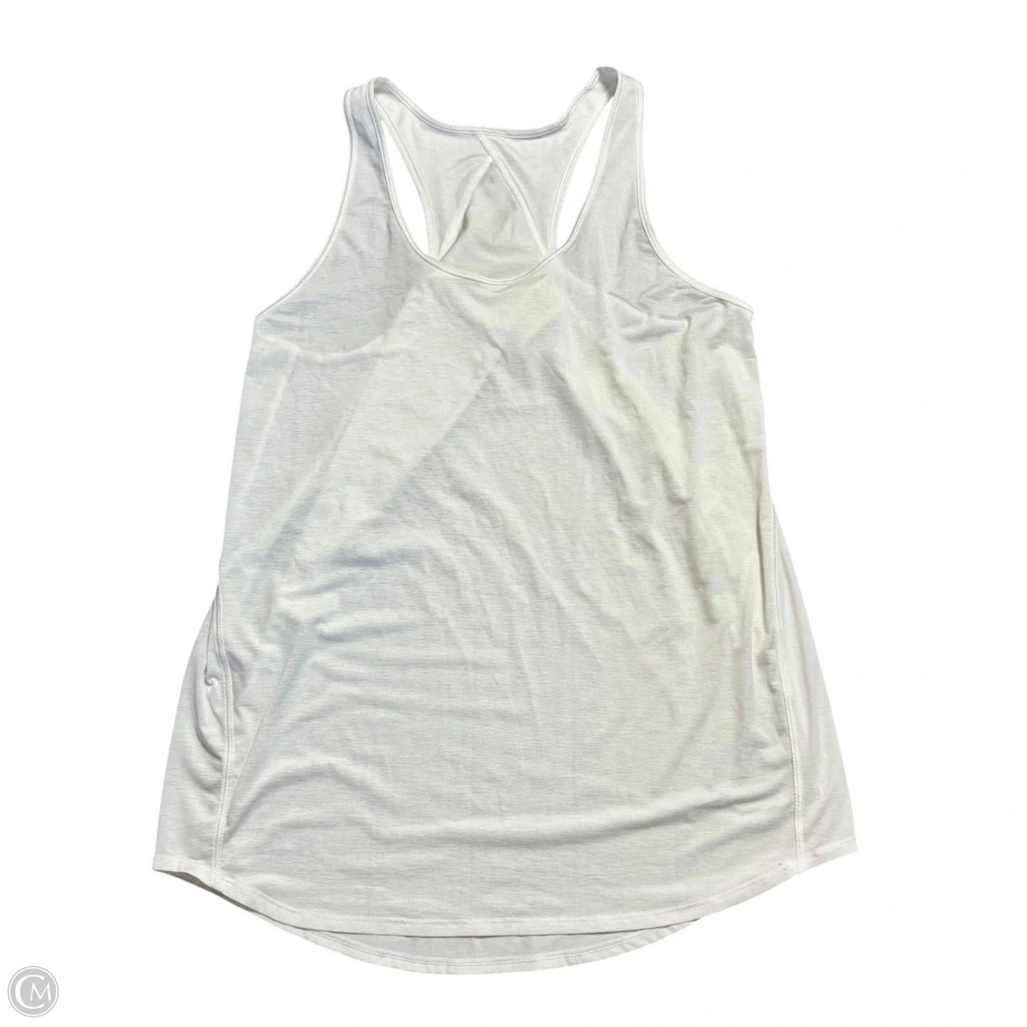 Athletic Tank Top By Lululemon In White, Size: M