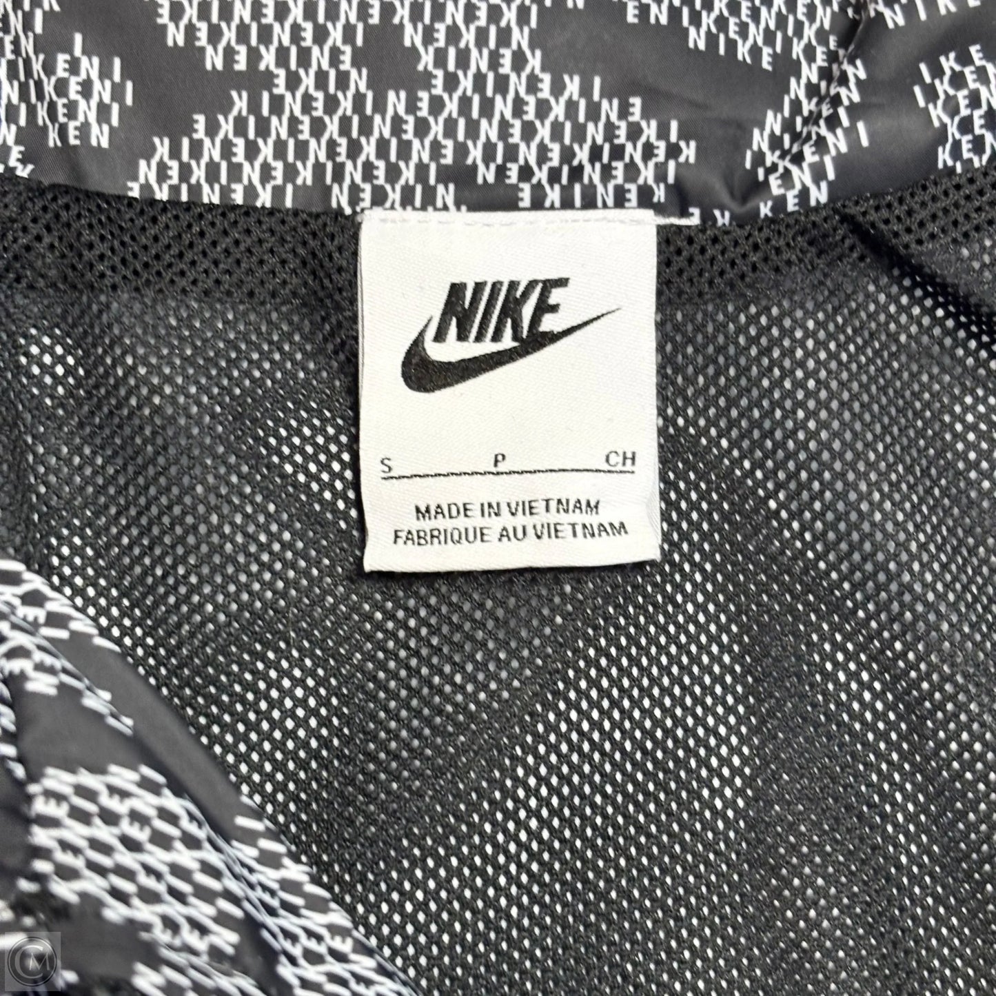 Athletic Jacket By Nike Apparel In Floral Print, Size: S