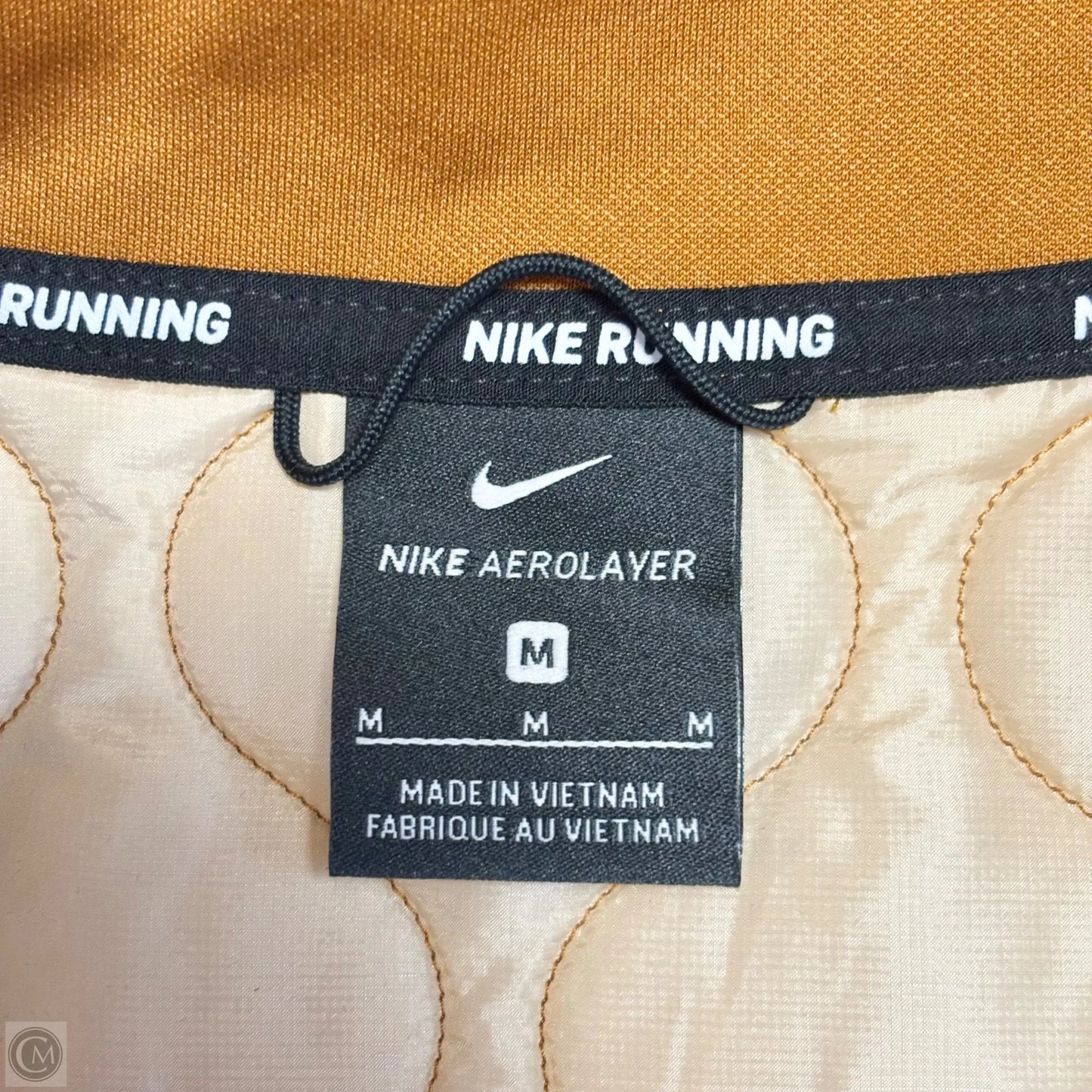 Vest Puffer & Quilted By Nike Apparel In Brown, Size: M