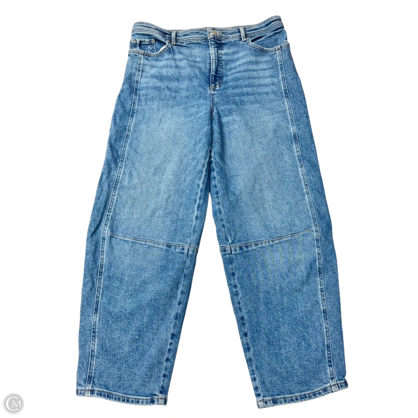 Jeans Wide Leg By Loft In Blue Denim, Size: 12