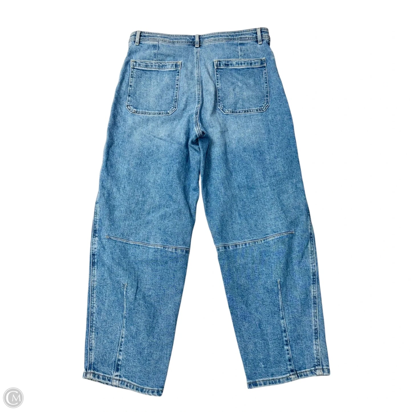 Jeans Wide Leg By Loft In Blue Denim, Size: 12