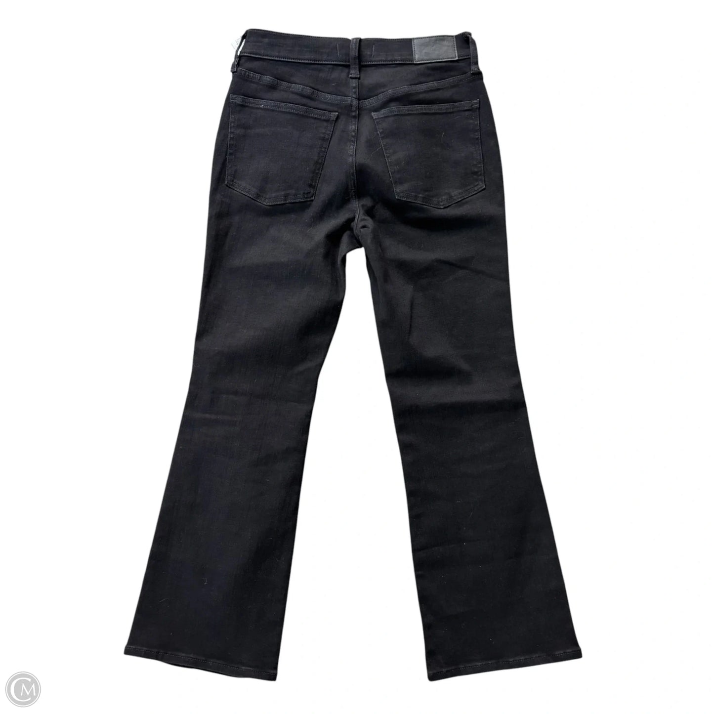 Jeans Boot Cut By Madewell In Black Denim, Size: 6