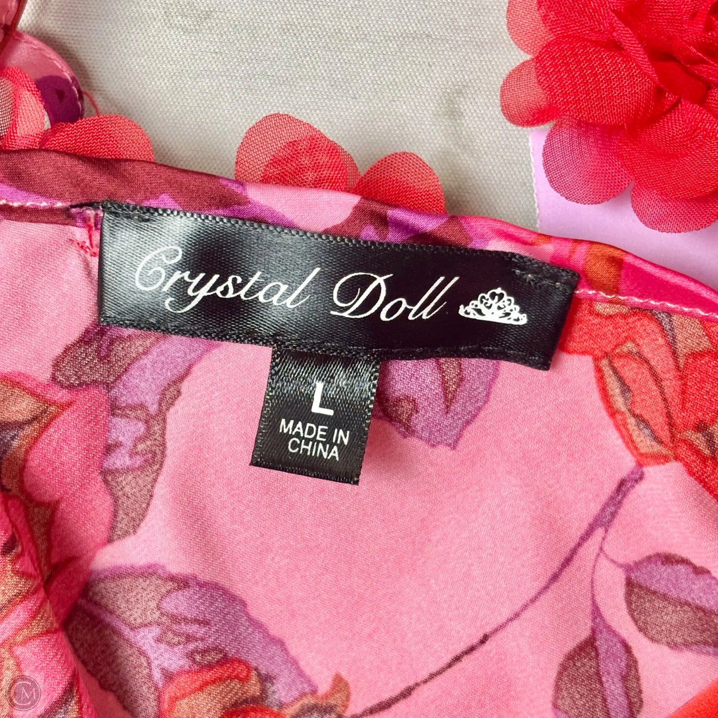 Dress Casual Maxi By Crystal Doll In Floral Print, Size: L
