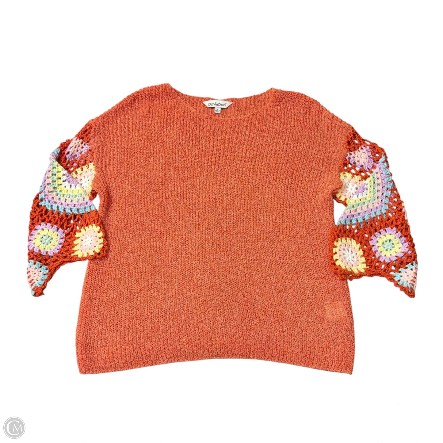 Sweater By Davi & Dani In Orange, Size: M