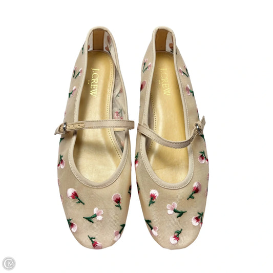 Shoes Flats By J. Crew In Floral Print, Size: 7.5