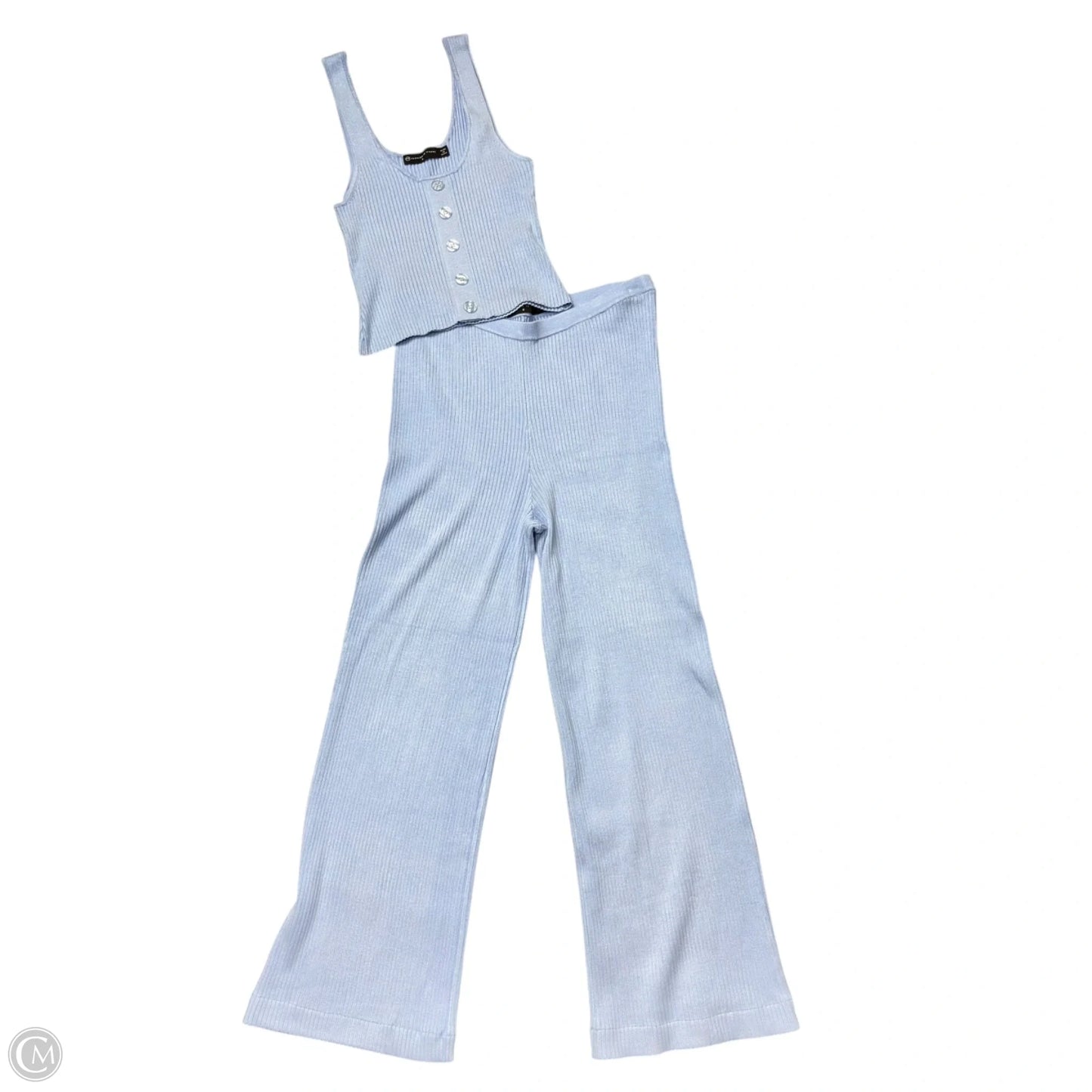 Lounge Set Pants By Fashion To Figure In Blue, Size: Xs