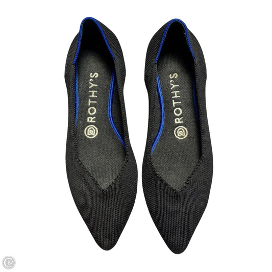 Shoes Flats By Rothys In Black, Size: 7.5