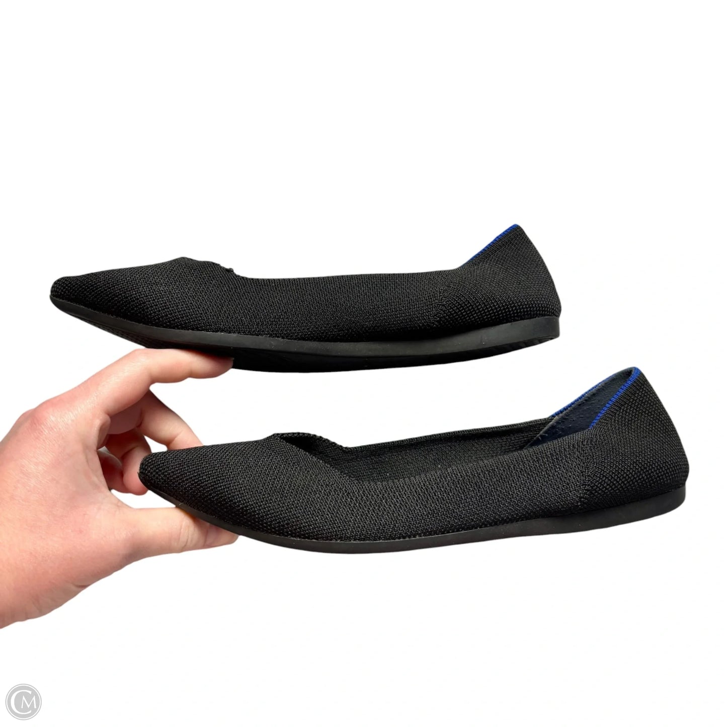 Shoes Flats By Rothys In Black, Size: 7.5
