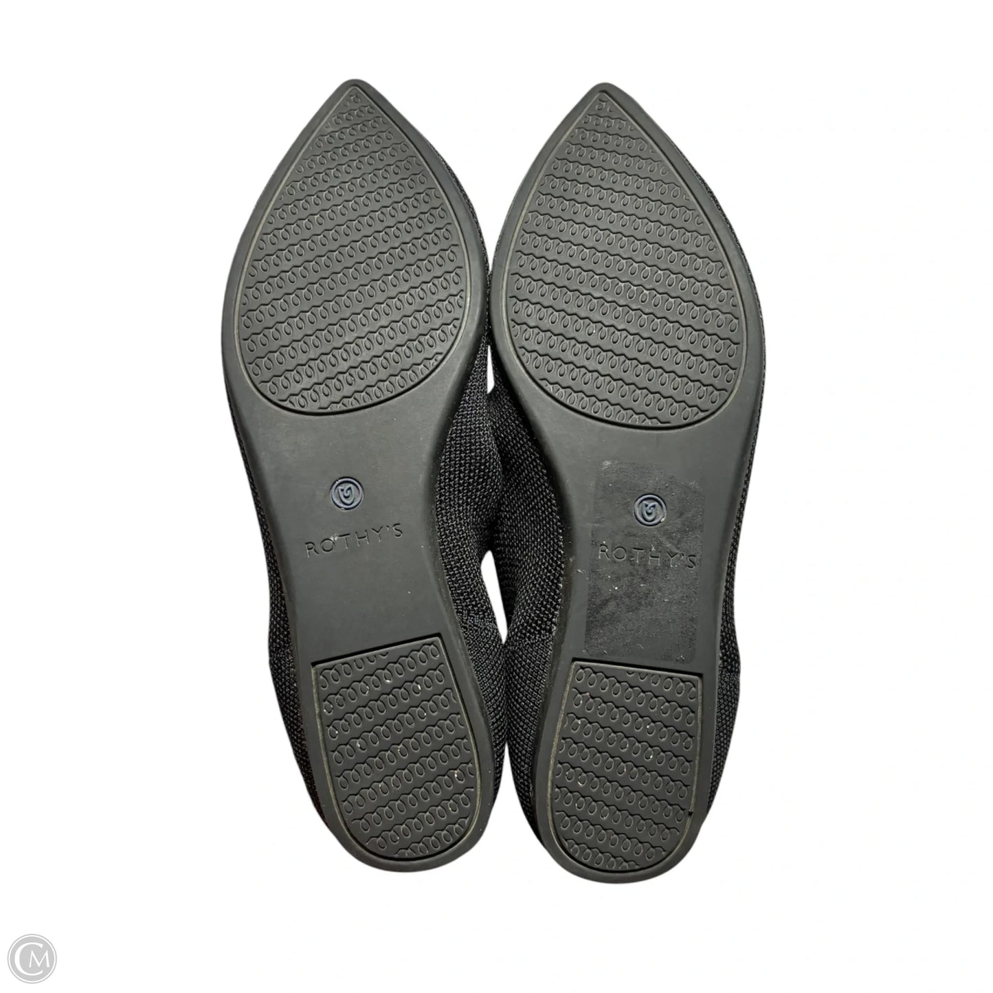 Shoes Flats By Rothys In Black, Size: 7.5
