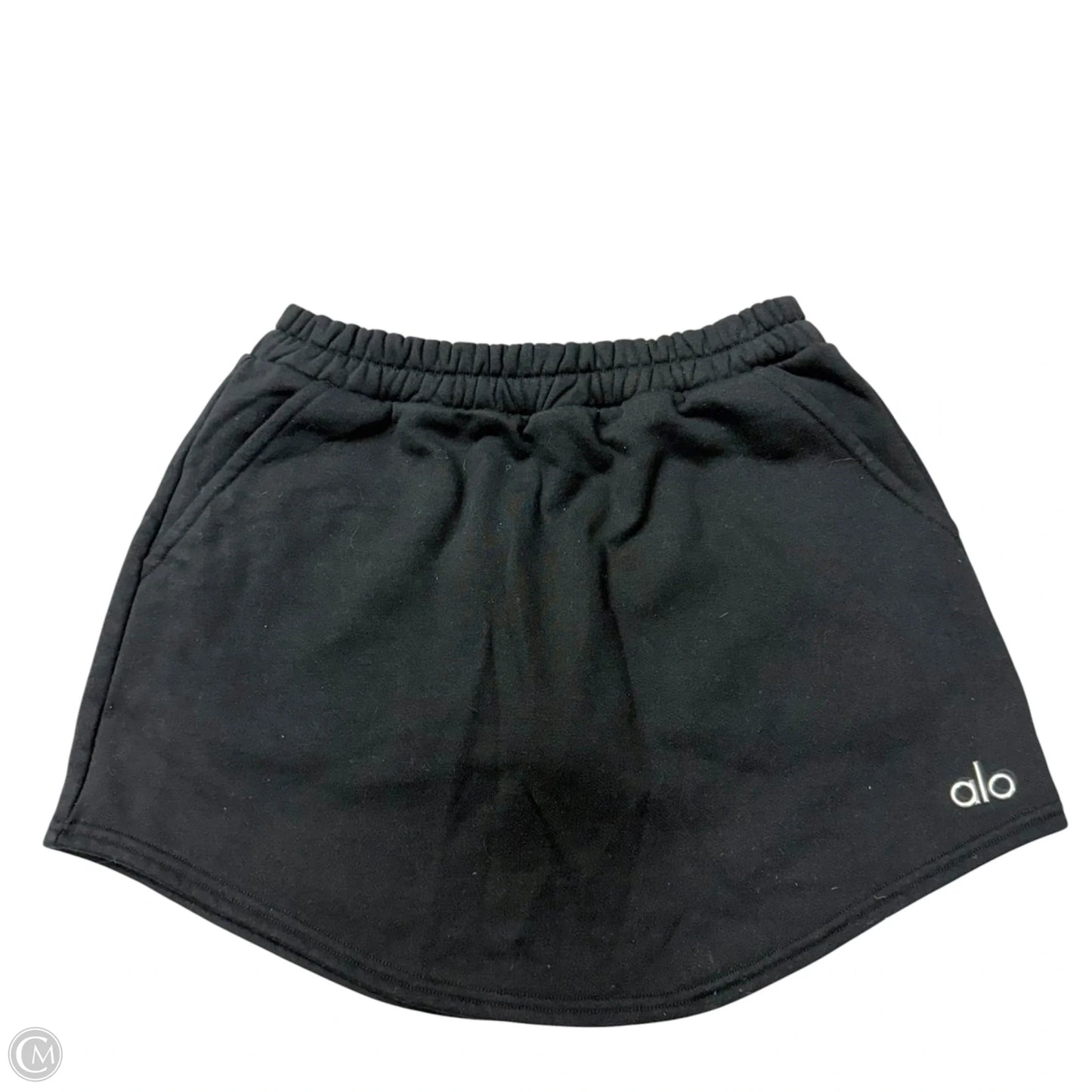 Athletic Skort By Alo In Black, Size: M