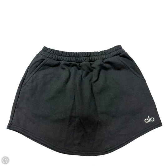 Athletic Skort By Alo In Black, Size: M