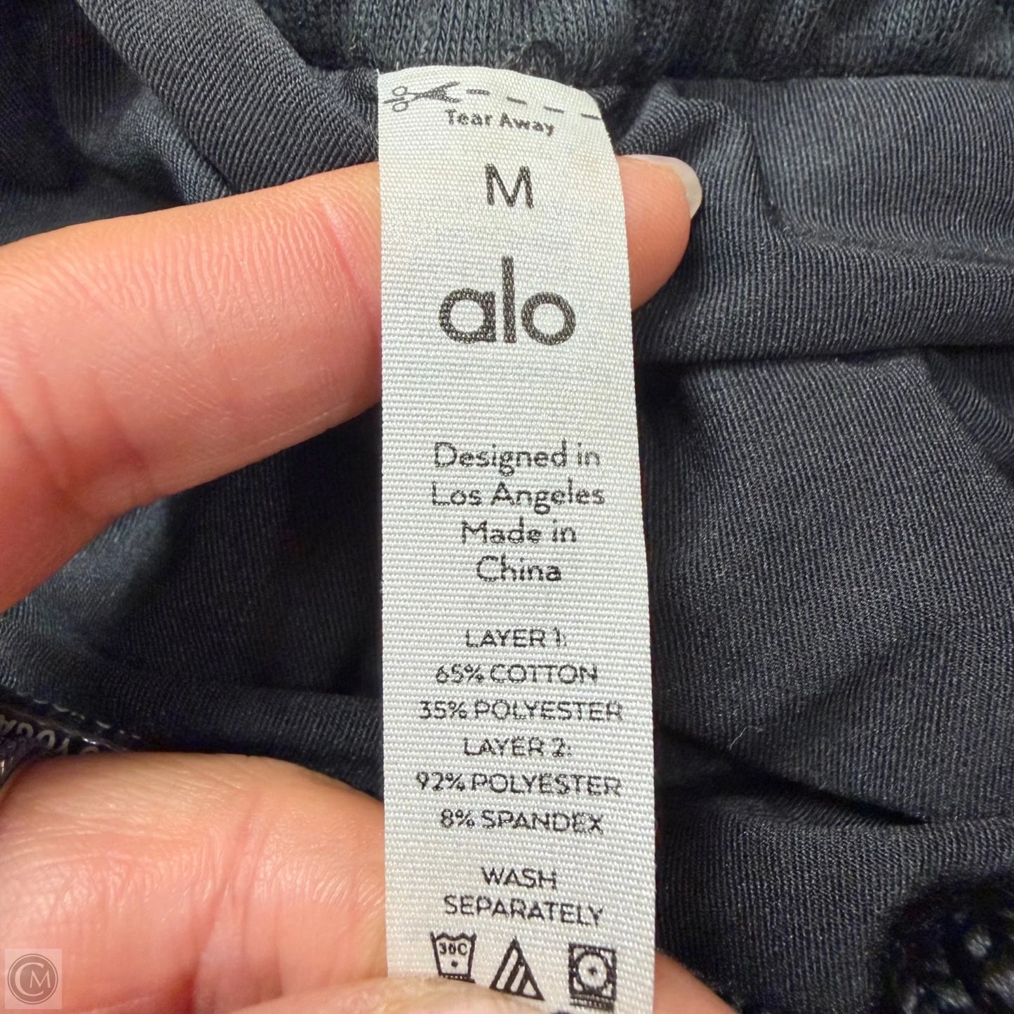 Athletic Skort By Alo In Black, Size: M