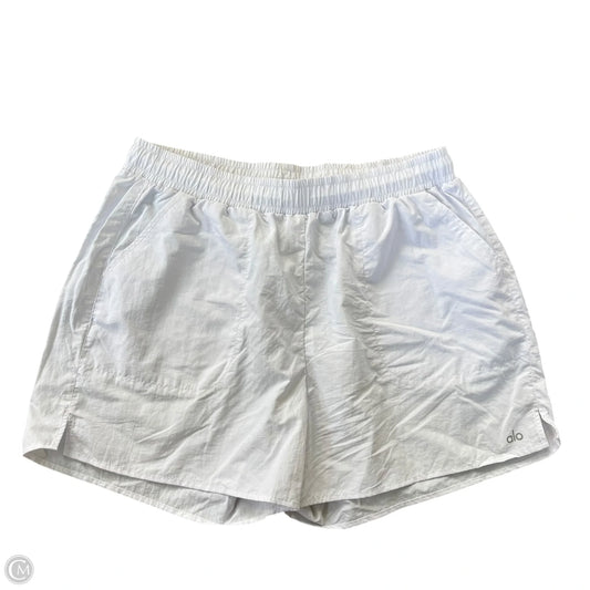 Athletic Shorts By Alo In White, Size: L