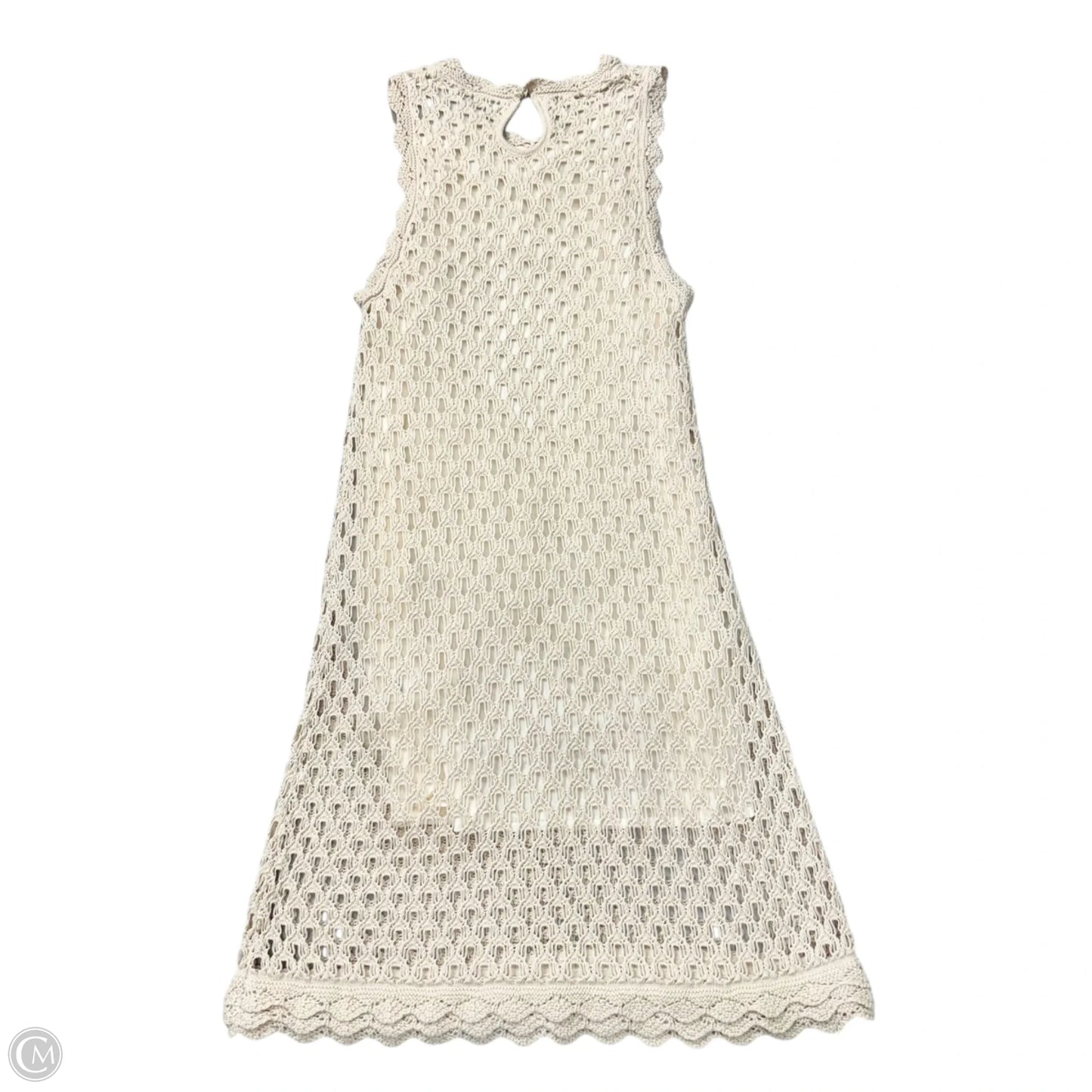 Dress Casual Midi By J. Crew In Tan, Size: M