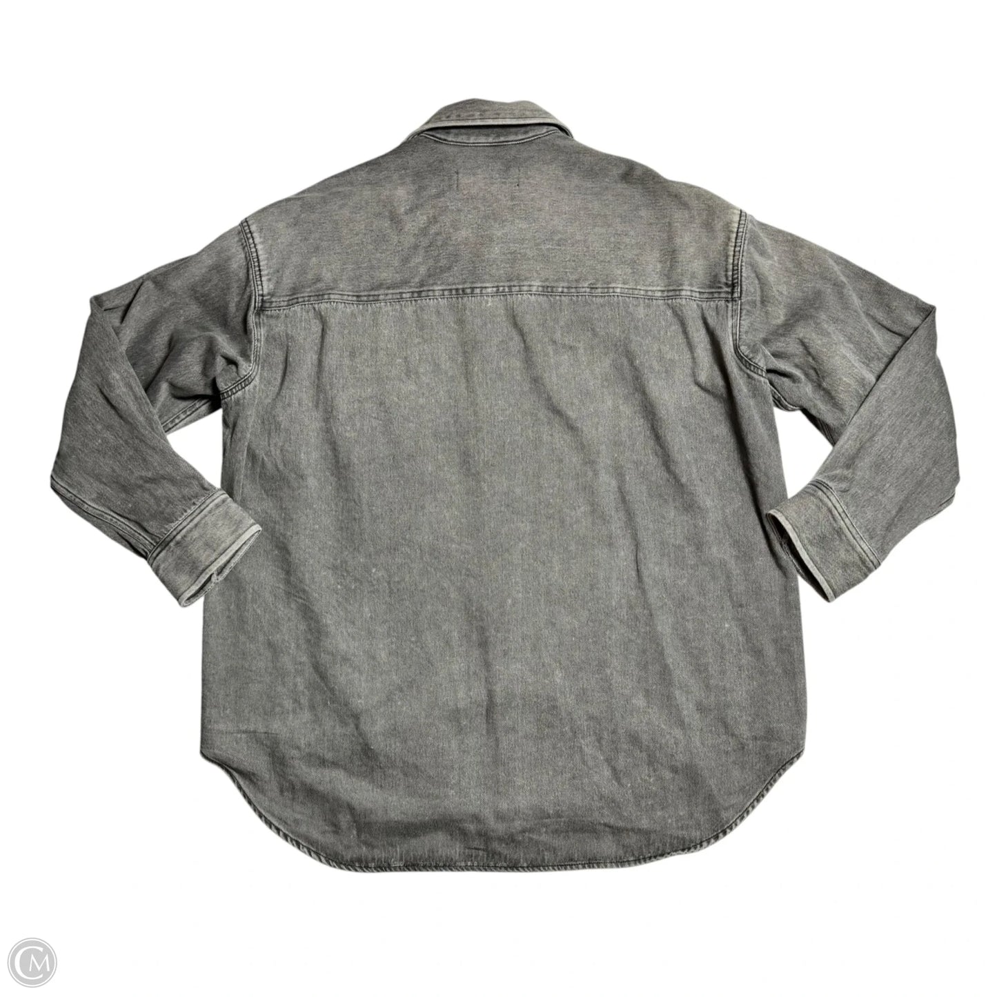 Jacket Denim By Aritzia In Grey Denim, Size: S