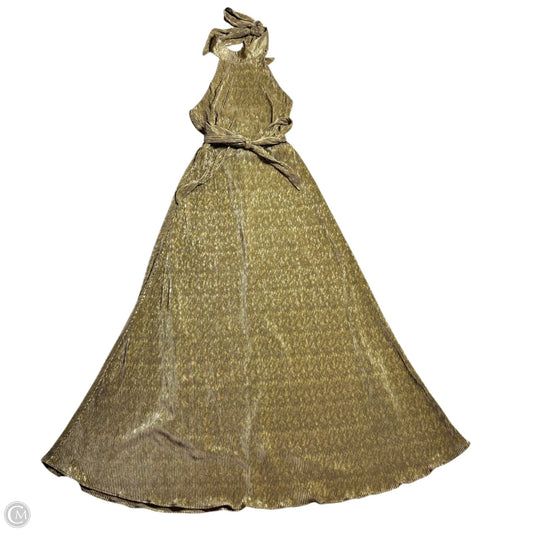 Dress Party Long By Vici In Gold, Size: M
