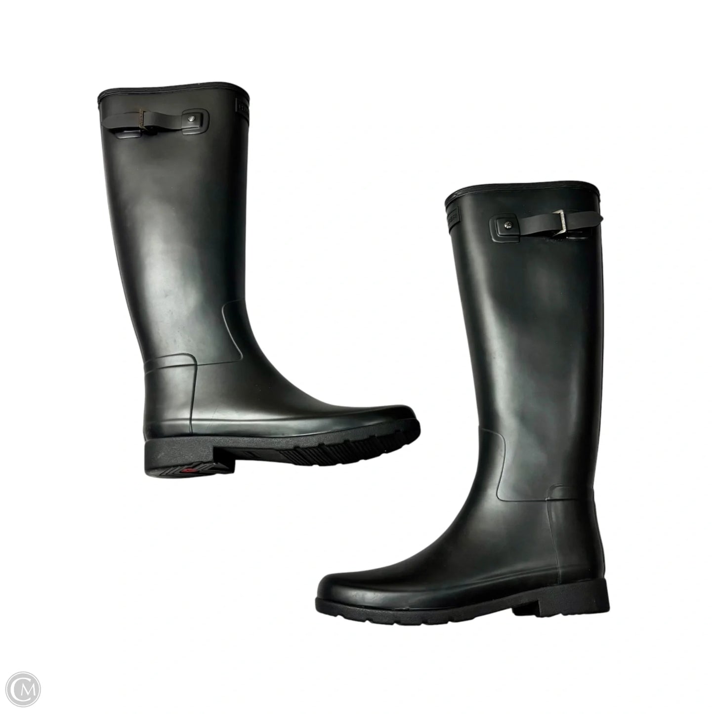 Boots Rain By Hunter In Black, Size: 9