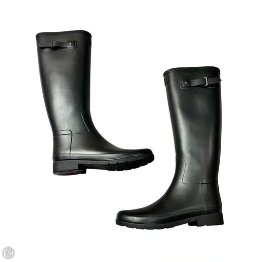 Boots Rain By Hunter In Black, Size: 9