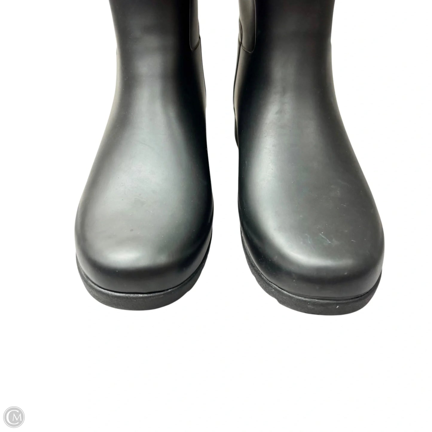 Boots Rain By Hunter In Black, Size: 9