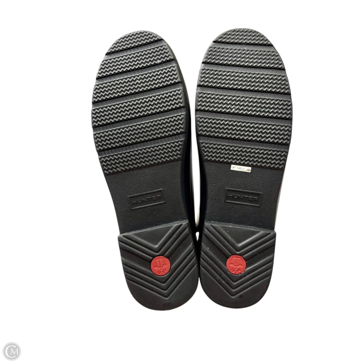 Boots Rain By Hunter In Black, Size: 9