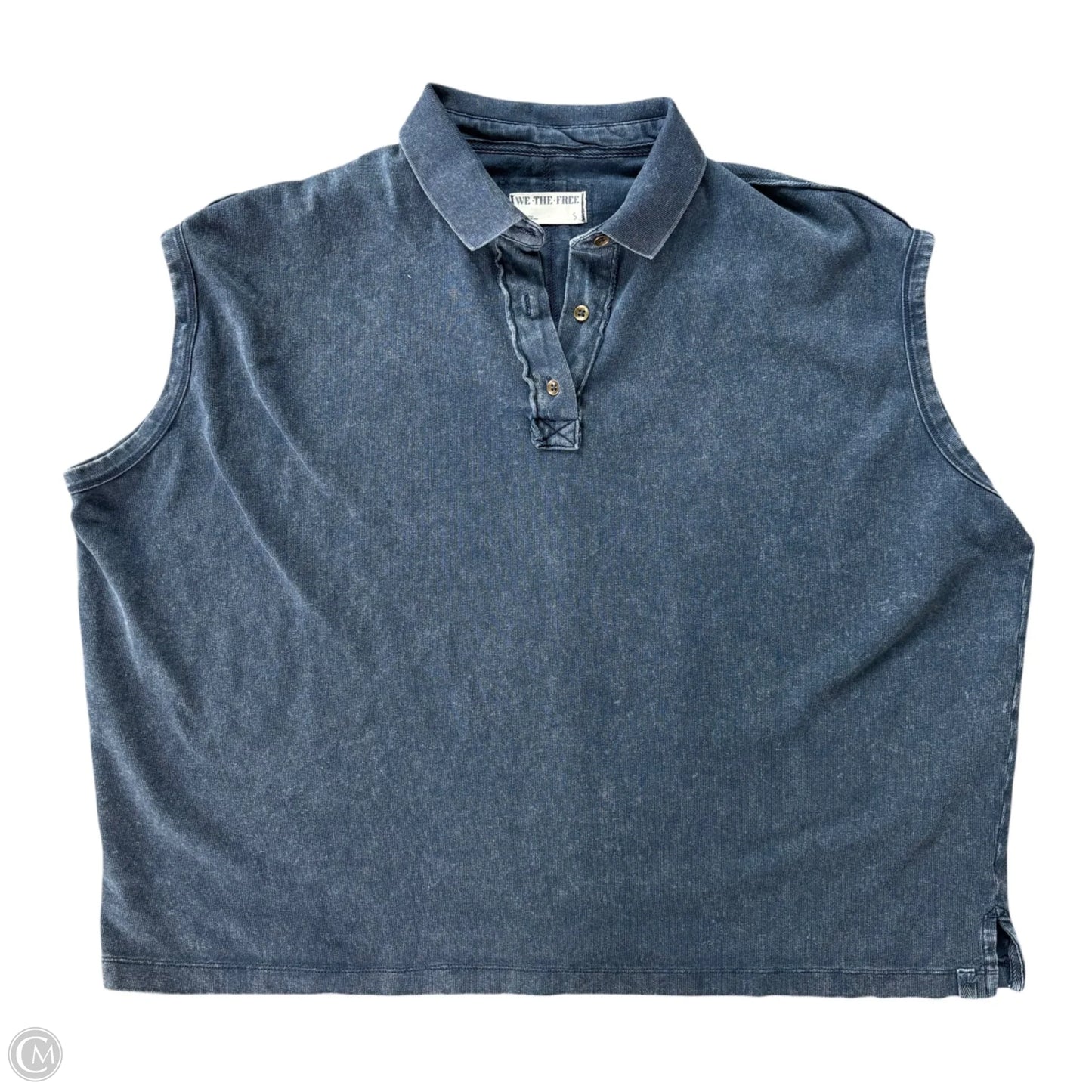Top Sleeveless By We The Free In Navy, Size: S